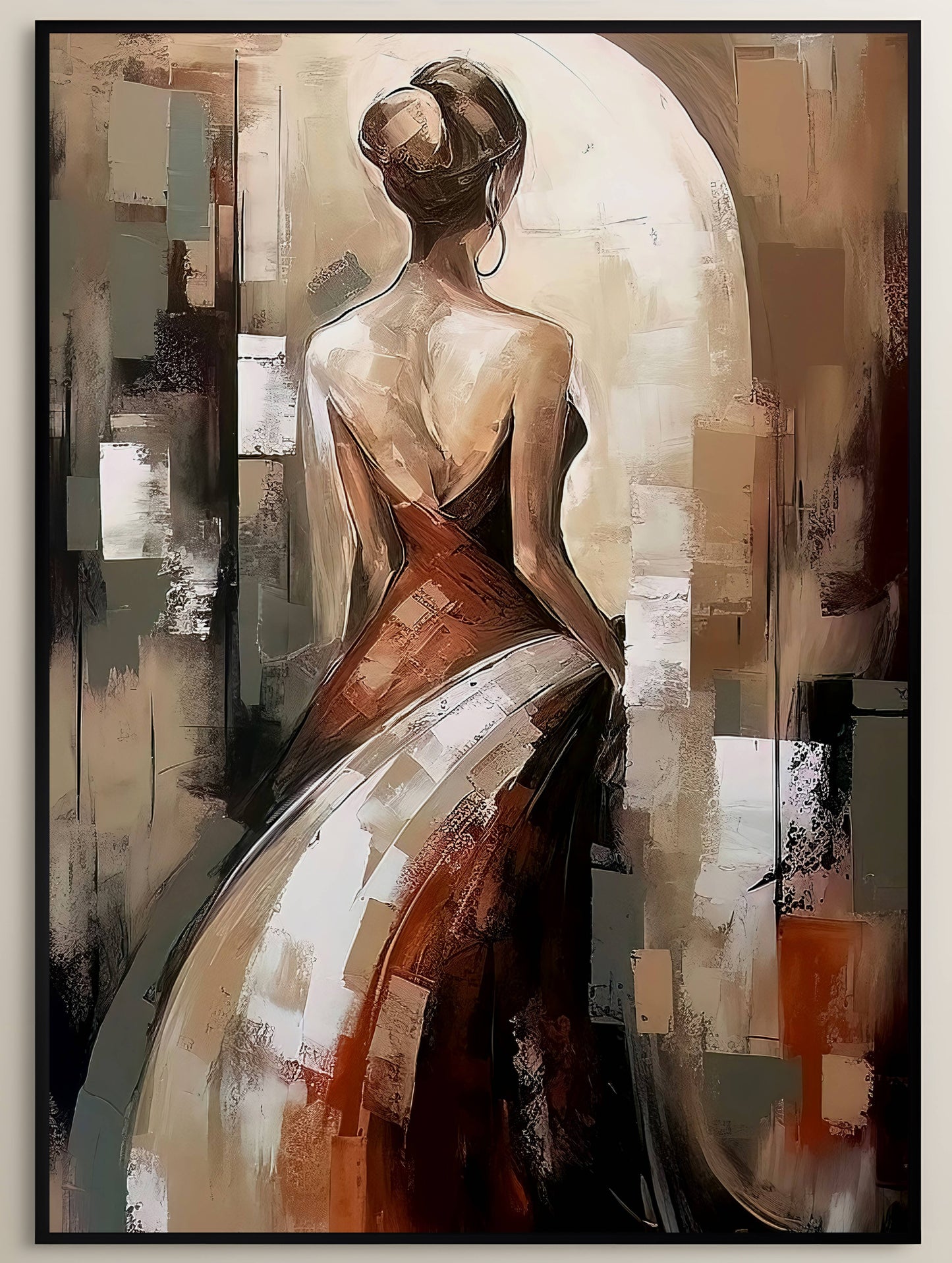 Amber Silhouette - The Dance of Shadows