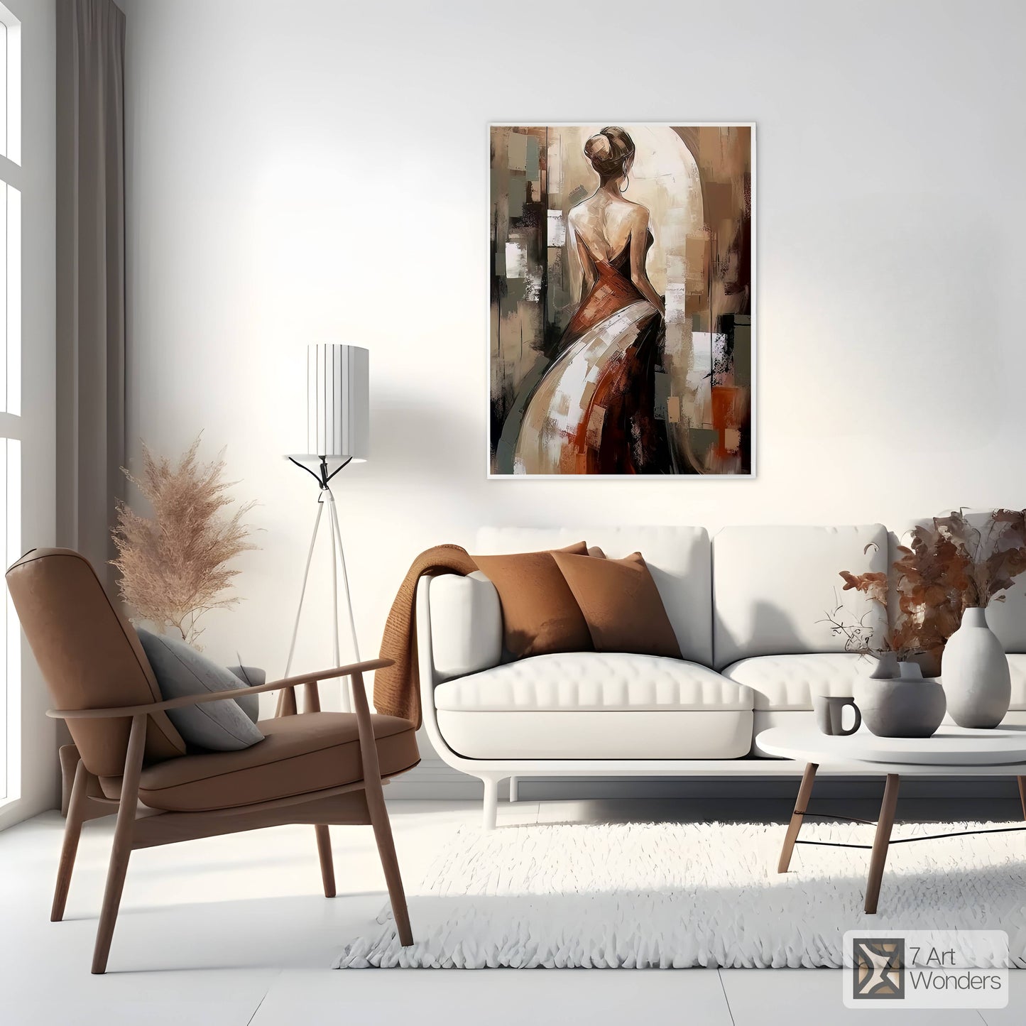 Amber Silhouette - The Dance of Shadows