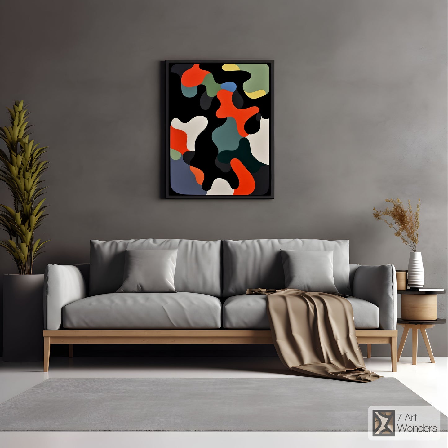 Colorful Abstract Fusion Art