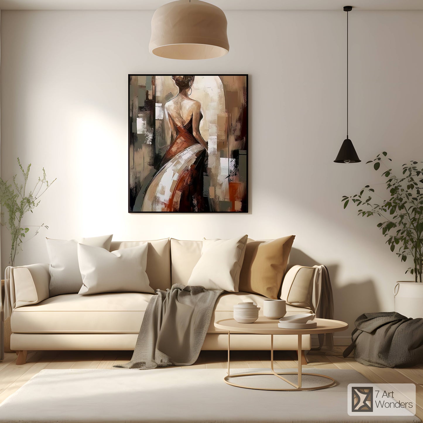 Amber Silhouette - The Dance of Shadows